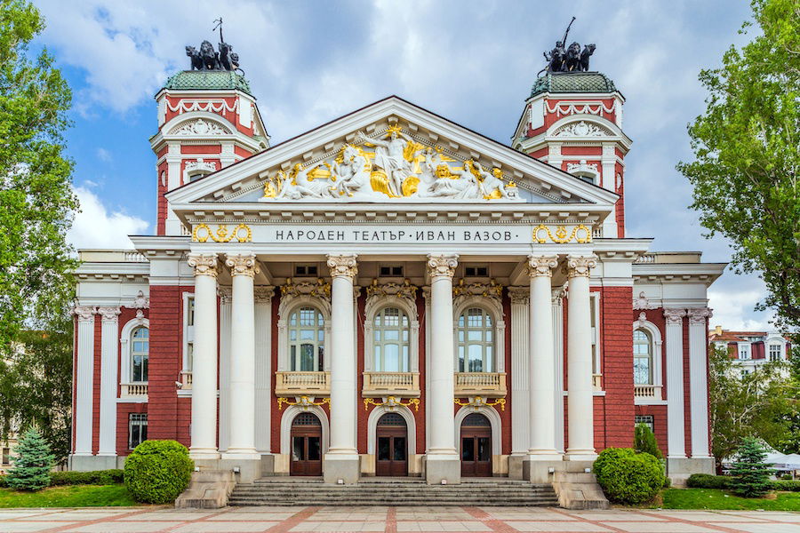 3 Days In Bulgaria - National theatre Ivan Vazov, Sofia, Bulgaria